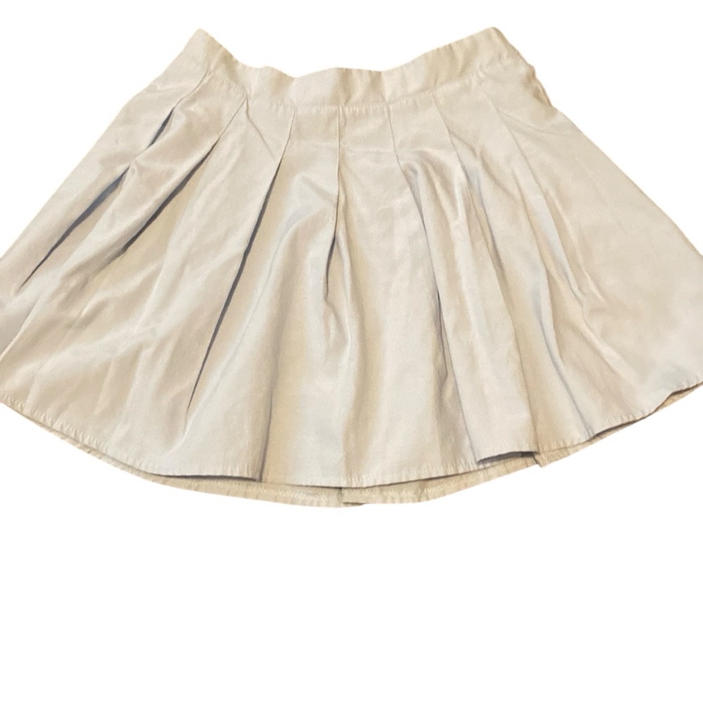 SHEIN Pleated Skirt Medium Light Baby Blue